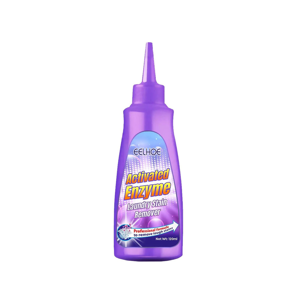 EELHOE Activatod Enzyme Laundry Stain r, Gentle Cleaning Liquid For Clothes, Blankets, Oil, Coffee And Stains