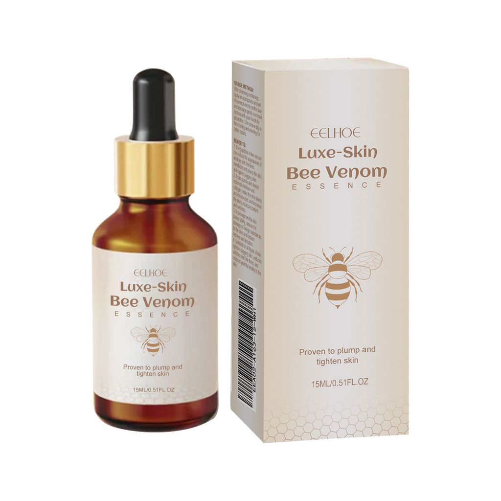 EELHOE Bee Venom Serum, Lighten Fine Lines On The Face, Firming, Moisturizing And Essence