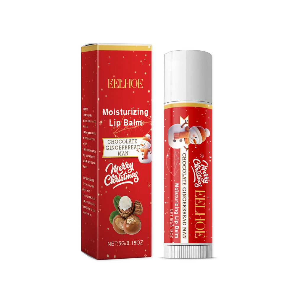 EELHOE Christmas Lip Balm, Gentle Moisturizing, Nourishing And Caring Lip And Skin Care Lip Balm