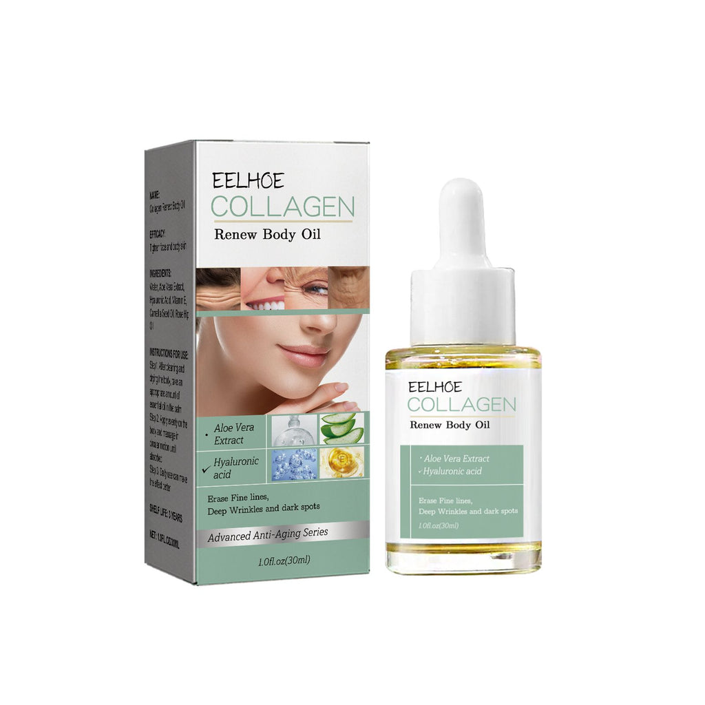 Eelhoe Collagen Essence Oil Firming Skin Arm Belly Thigh Slimming Oil