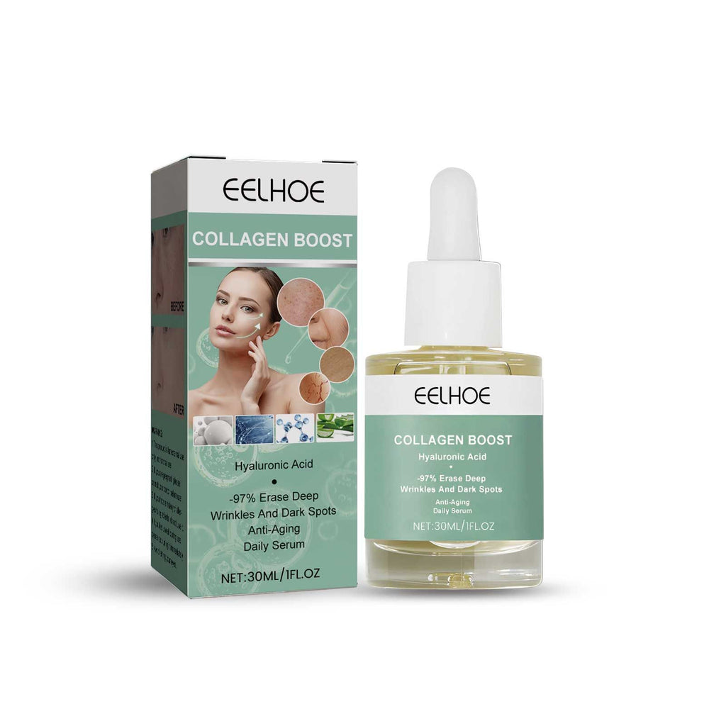 EELHOE Collagen Serum, Hydrates s Fine Lines And Firming Skin Care Essence