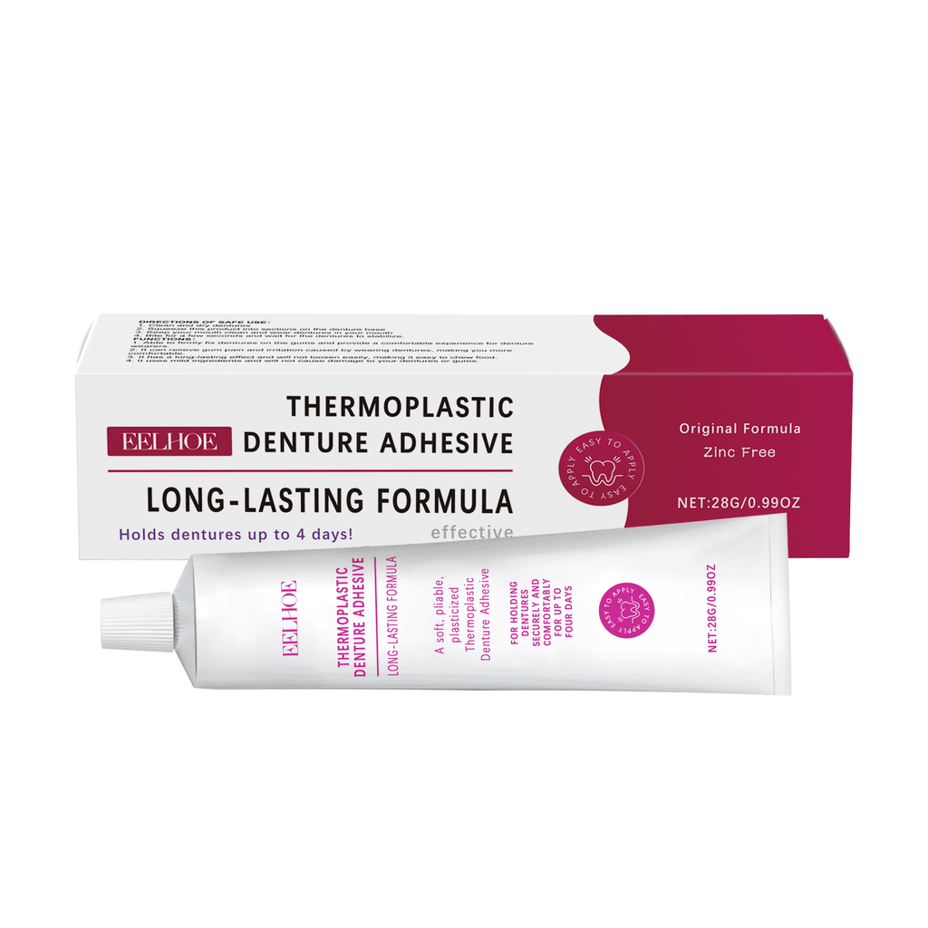 EELHOE Denture Fixing Adhesive Thermoplastic Fixing Dentures Modifies Teeth For Comfort And Beauty