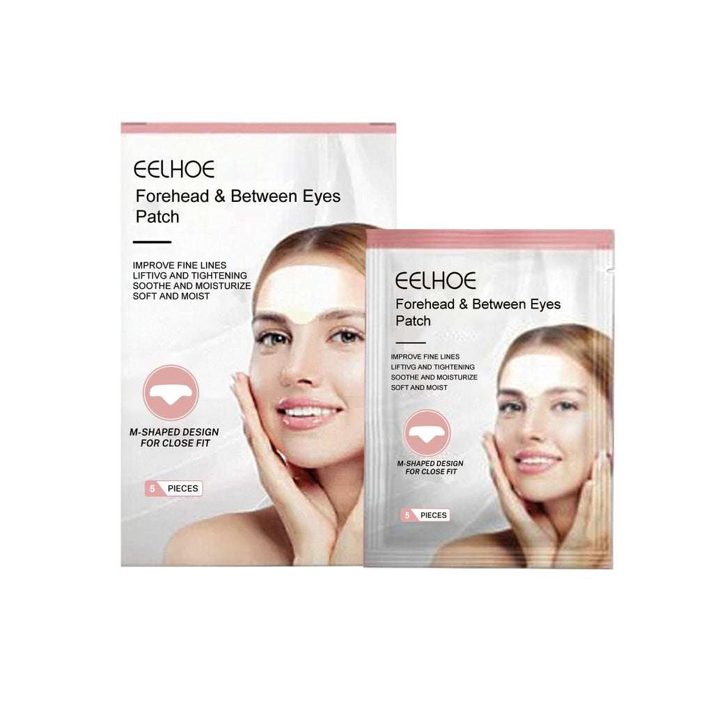 EELHOE Forehead Interocular Wrinkles Patch Smooths And Tights Forehead Wrinkles Light Fine Lines Swordeight Forehead Lines