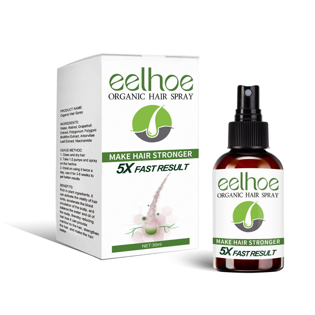 Eelhoe Hair Dense Spray Nourishing Moisture Nourishing Hair Quality Strong Hair Anti-Fall Dense Hair Solid Spray