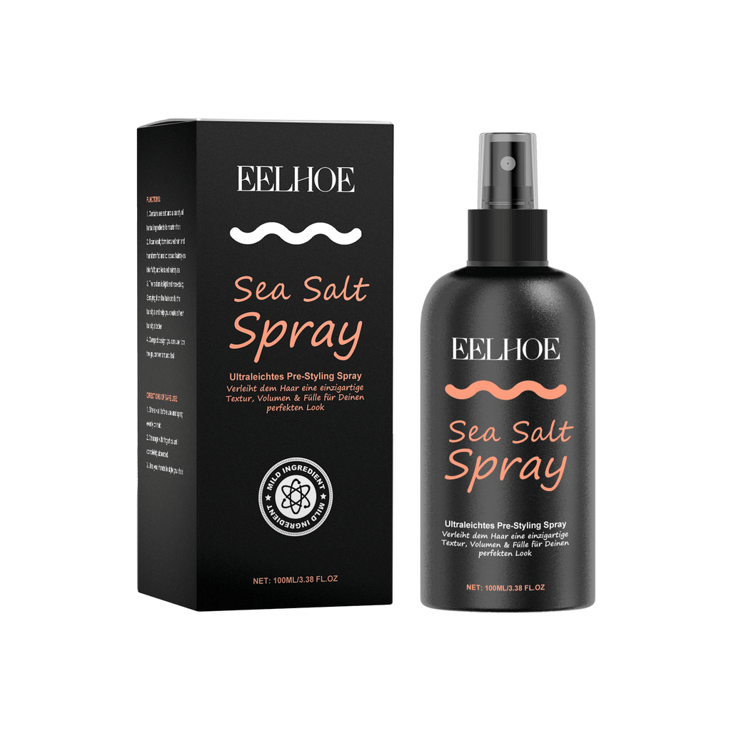 EELHOE Hair Sea Salt Styling Spray Lazy Refreshing Oil Control Hair Leave-In Styling Dry Spray