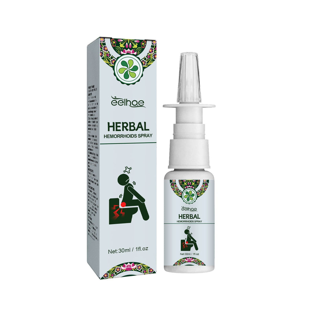 EELHOE Herbal Hemorrhoid Relief Spray To Perianal And Swelling Discomfort Herbal Serum Perianal Gentle