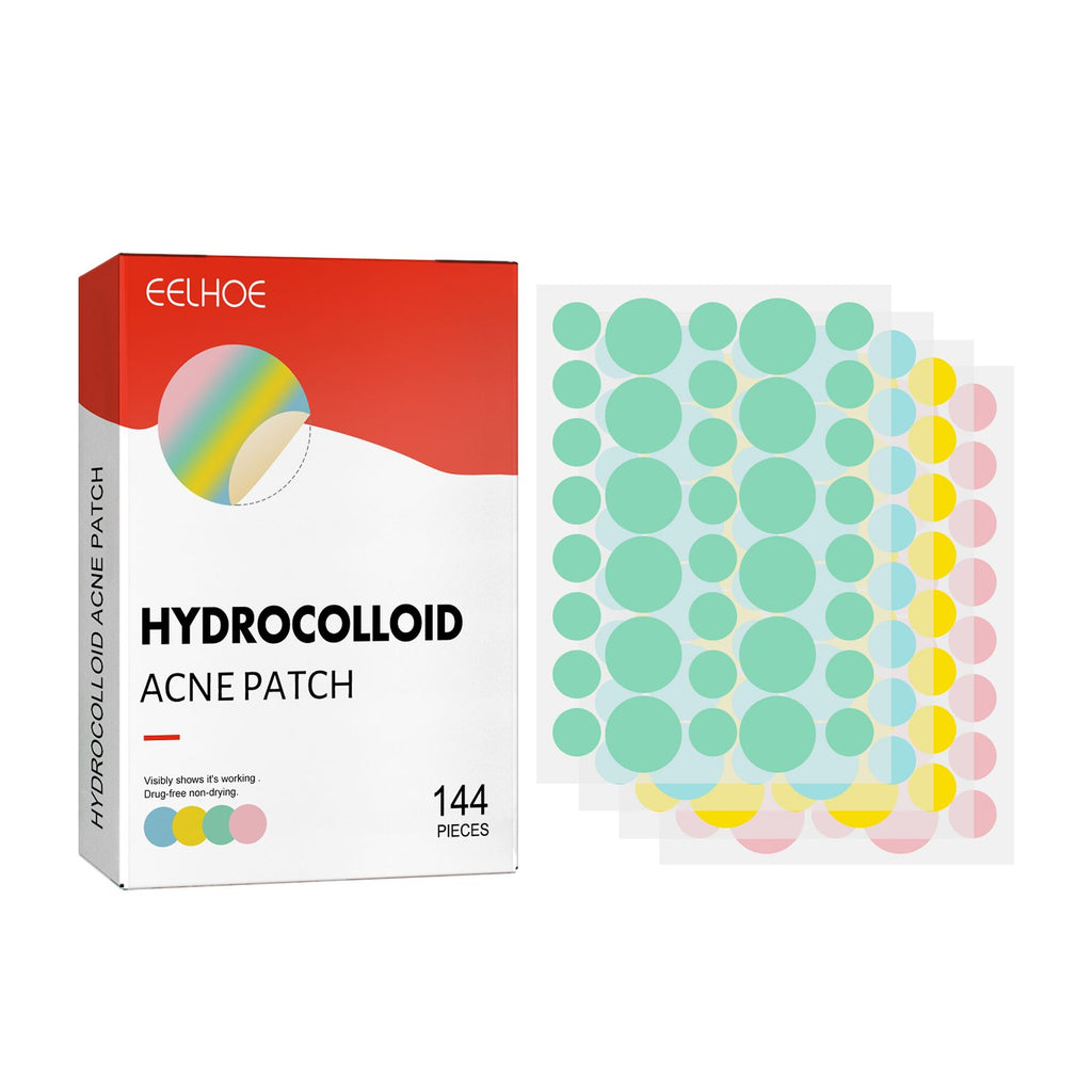 EELHOE Hydrocolloid Acne Patch, Mild Non-Irritant Lightening Acne Pimples Closed Mouth Acne Muscle Hydrocolloidal Acne Patch