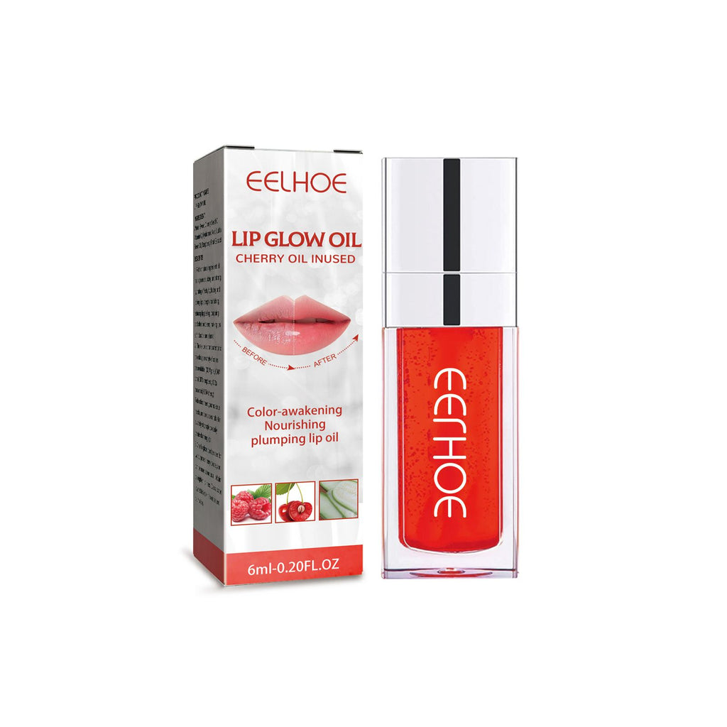 EELHOE Lip Glaze Lip Care Desalting Lip Lines Hydrating Hydrating Glass Lip Gloss Oil