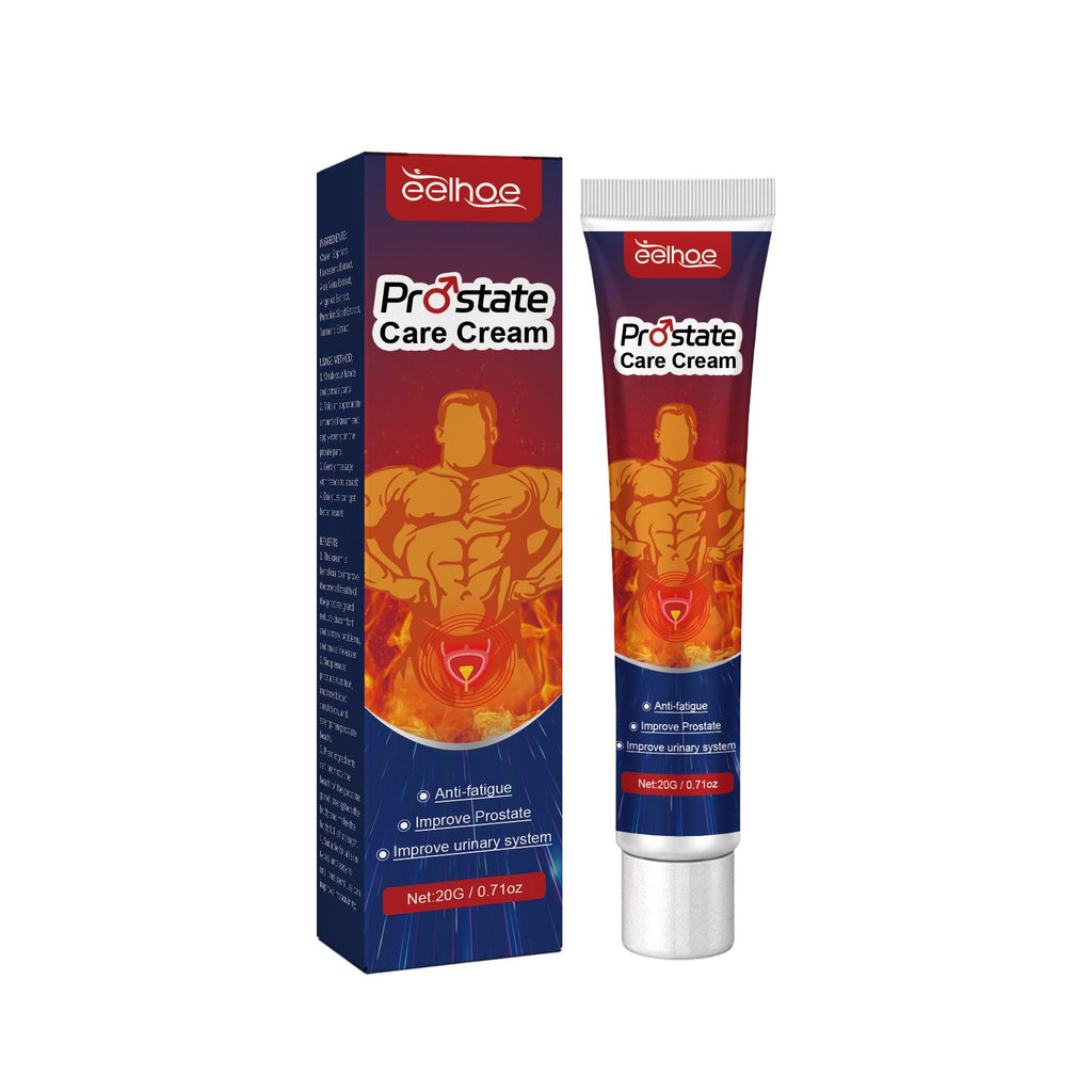 EELHOE Prostate Care Cream, Ease Discomfort In Front Of The Men's Massage Strong Vitality Topical Care Cream