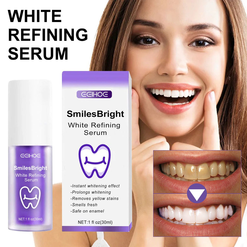 EELHOE Purple Toothpaste, Cleans Stains And Odors Brightening Teeth Care Gums Toothpaste