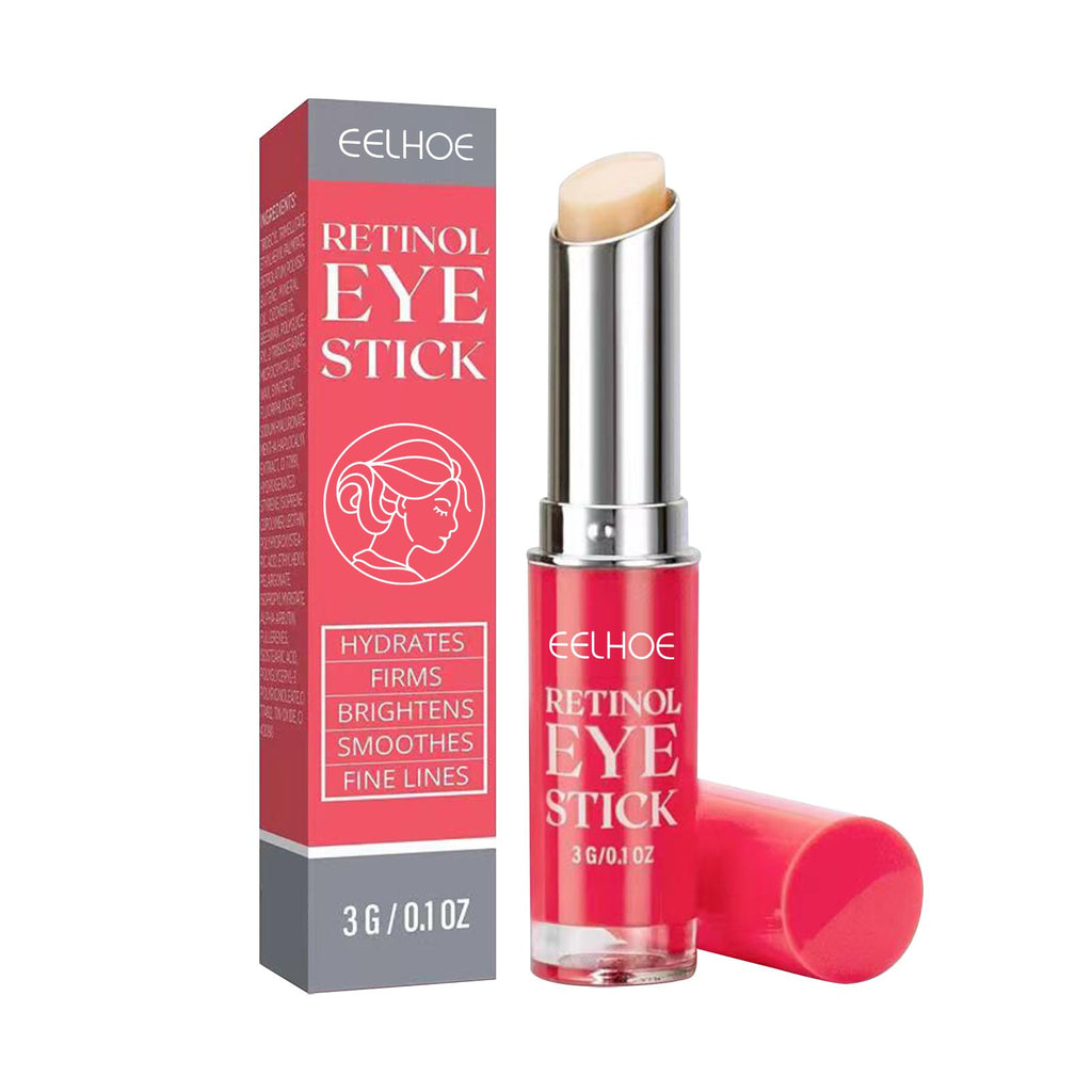 EELHOE Retinol Eye Cream Stick Firming Fine Lines Eye Skin Tender Skin Moisturizing Eye Cream Around Eye Care
