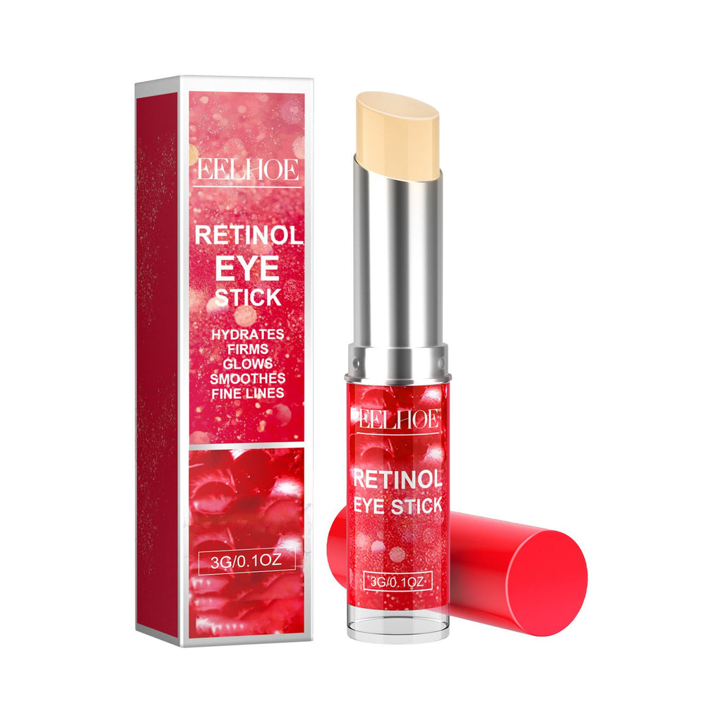 EELHOE Retinol Eye Stick, Moisturize Eye Skin To Eye Fade Out Fine Lines, Crow's Feet Wrinkles