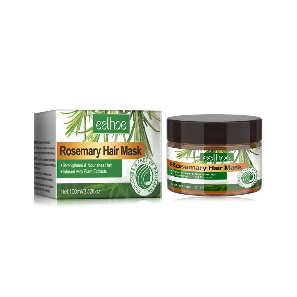 EELHOE Rosemary Hair Mask Split End Dry Hair And Frizz Nourishing And Smoothing Hair Hair Mask