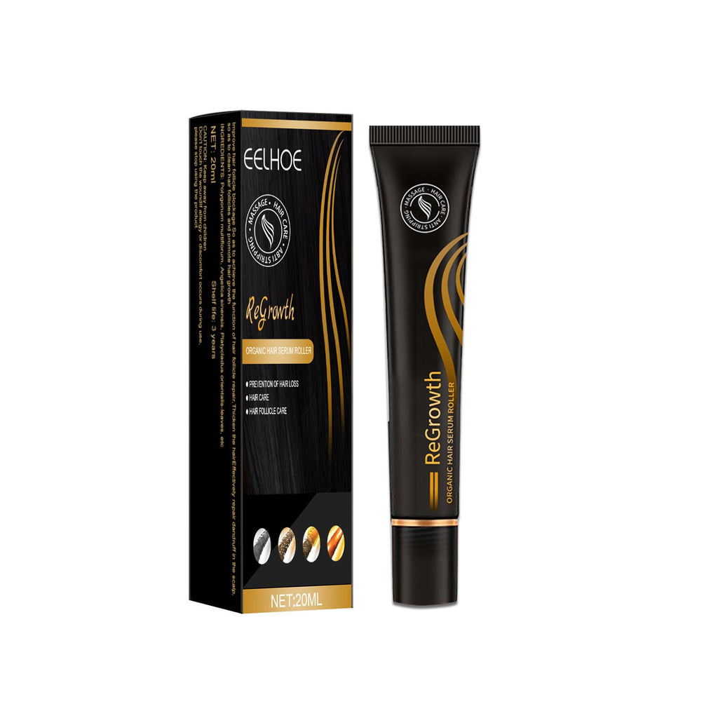 EELHOE Scalp Massage Liquid, Stimulate Scalp Thick Hair Nourishing Hair Root Fleece-Flower Root Nutrient Solution