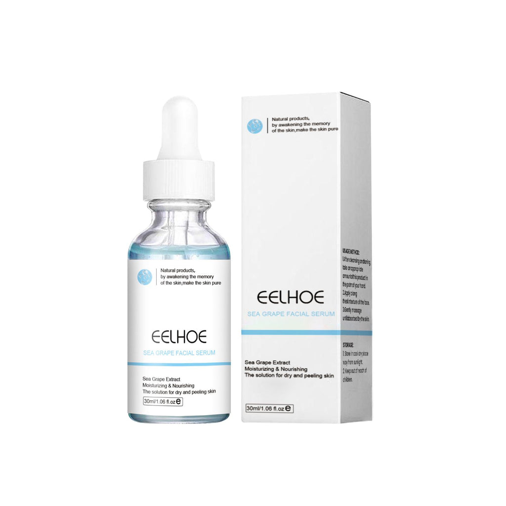 EELHOE Sea Grape Facial Essence, Lifts And Tightens Wrinkles, Contracts Pores, Restores Skin And Rejuvenates Skin