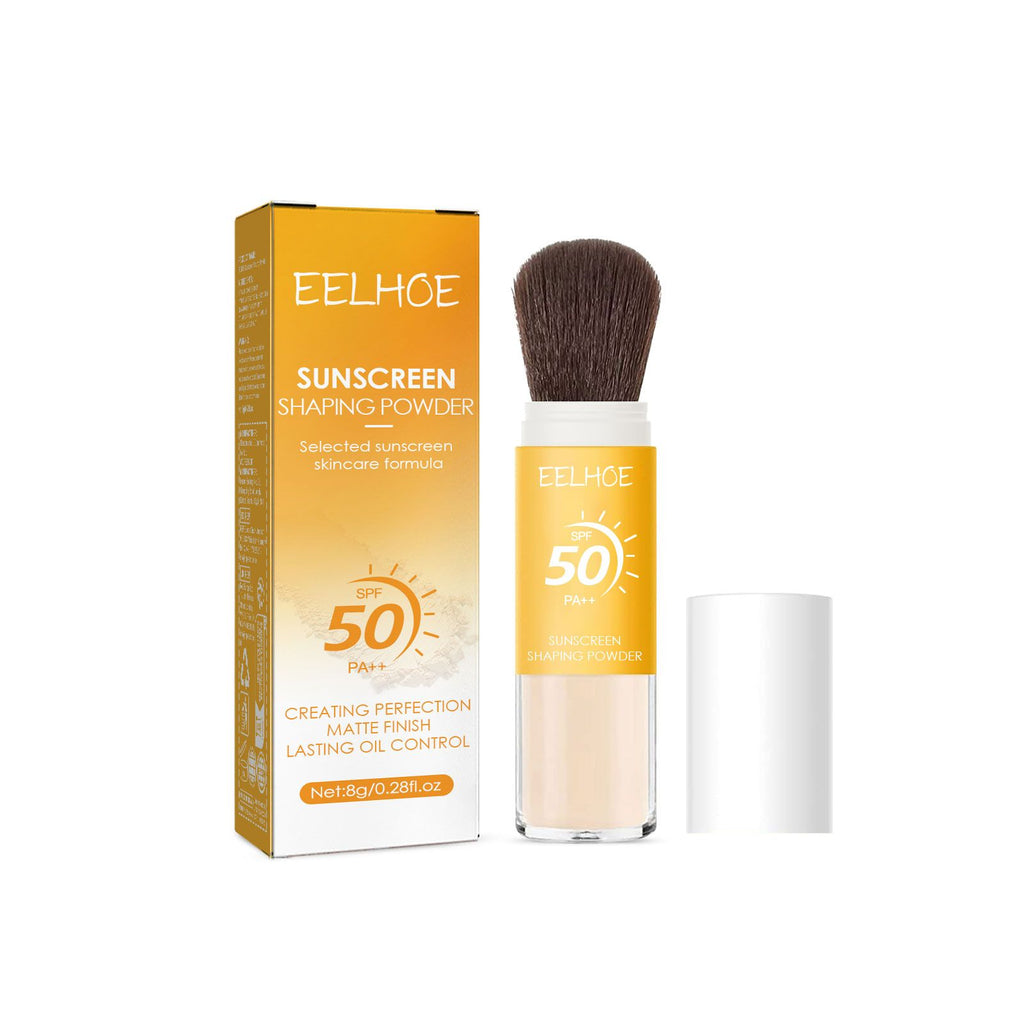 EELHOE Setting Powder Natural Lightweight Breathable Makeup Oil Control Long-Lasting Makeup Waterproof And Sweat Resistant Setting Powder