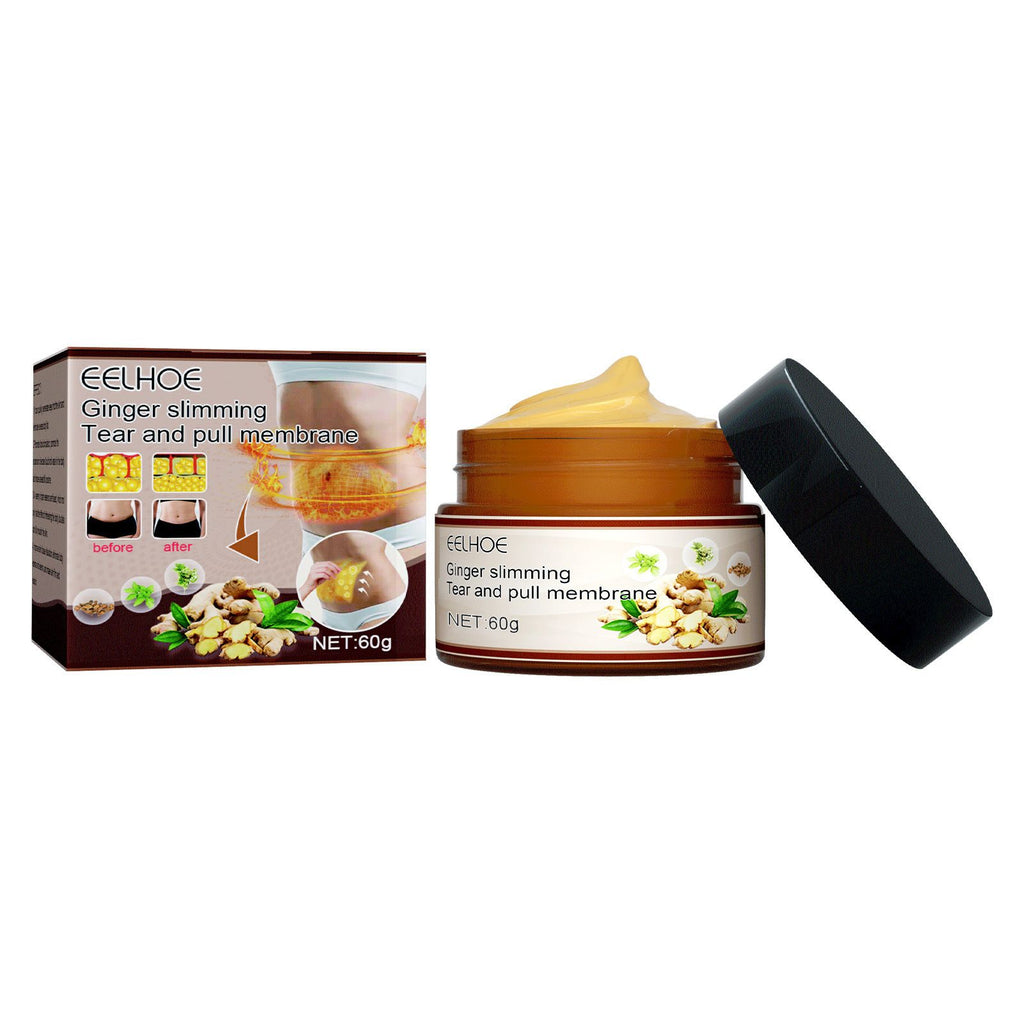 EELHOE Shaping Ginger Film Burning Beauty Fat Free Heat Mud Ginger Moxibustion Cold And Fever Firming Thigh Love Handles