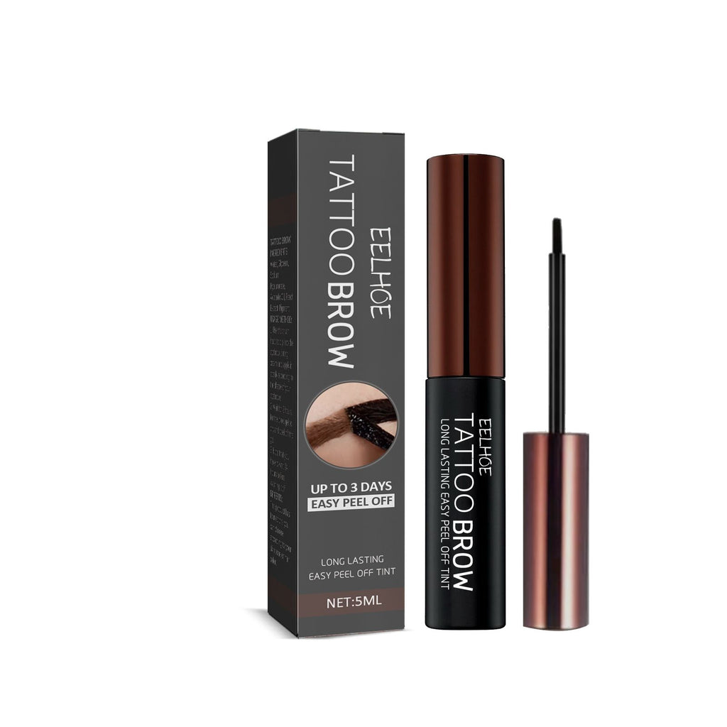 EELHOE Tear Eyebrow Dye, Waterproof, Sweat Resistant And Not Easy To Create Three-Dimensional Natural Wild Brow Tattoo Eyebrow Cream
