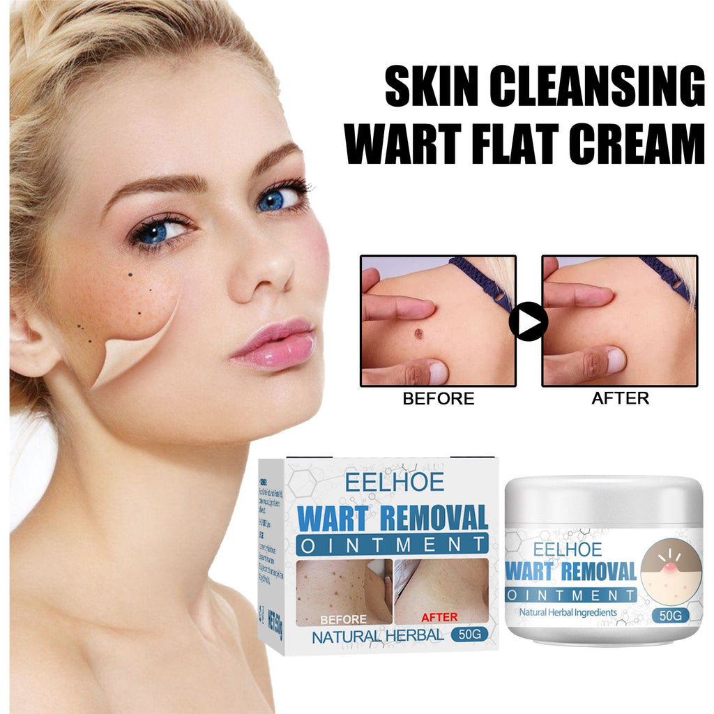 EELHOE Wart Cream, Skin Clean And Smooth Wart Nevi Facial Care Cream