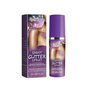 Eelhope Dazzling Star Glitter Spray, Club Party Collarbone Arm Skin Starry Glitter Spray
