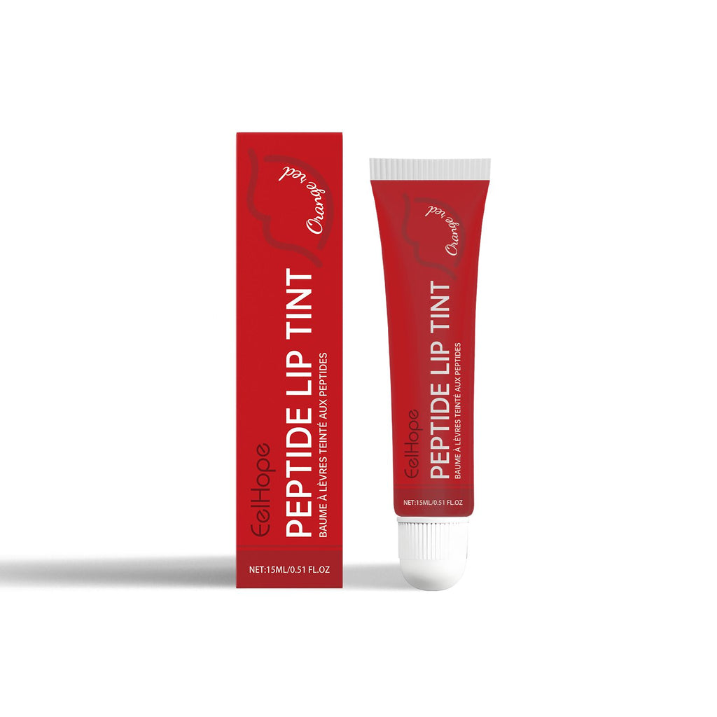 Eelhope(Orange-red color) Polypeptide Care Lip Balm Moisturizes, Nourishes, Brighteners, Brighteners, Brighteners, And Lasts Forever
