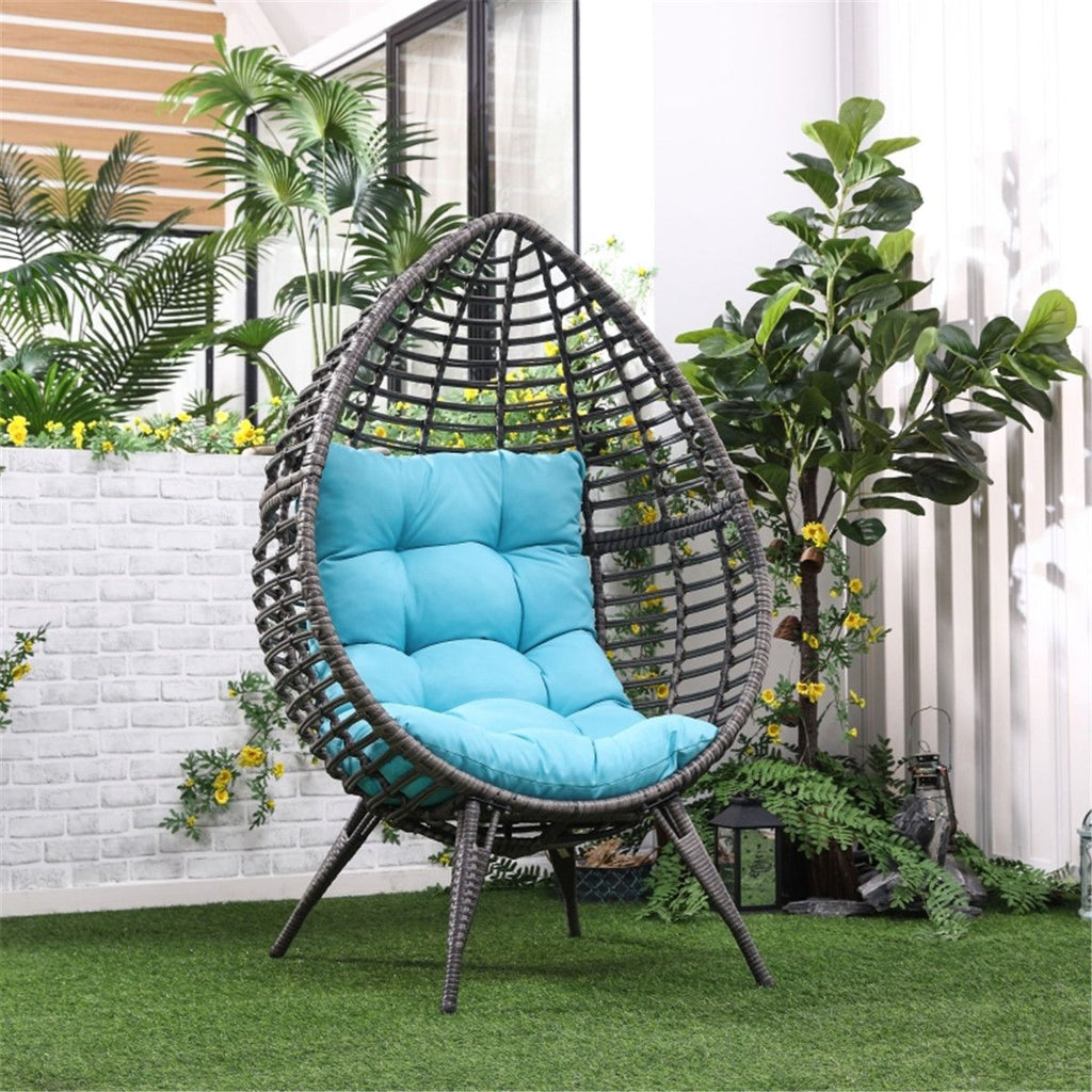 Egg Chair 39.75 Inches X 35 Inches X 61.5 Inches for Outdoor