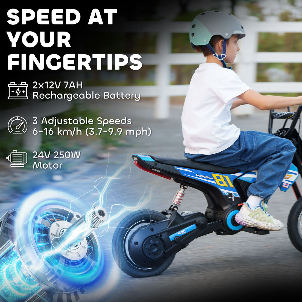 Electric Motorcycle 46.9 Inches