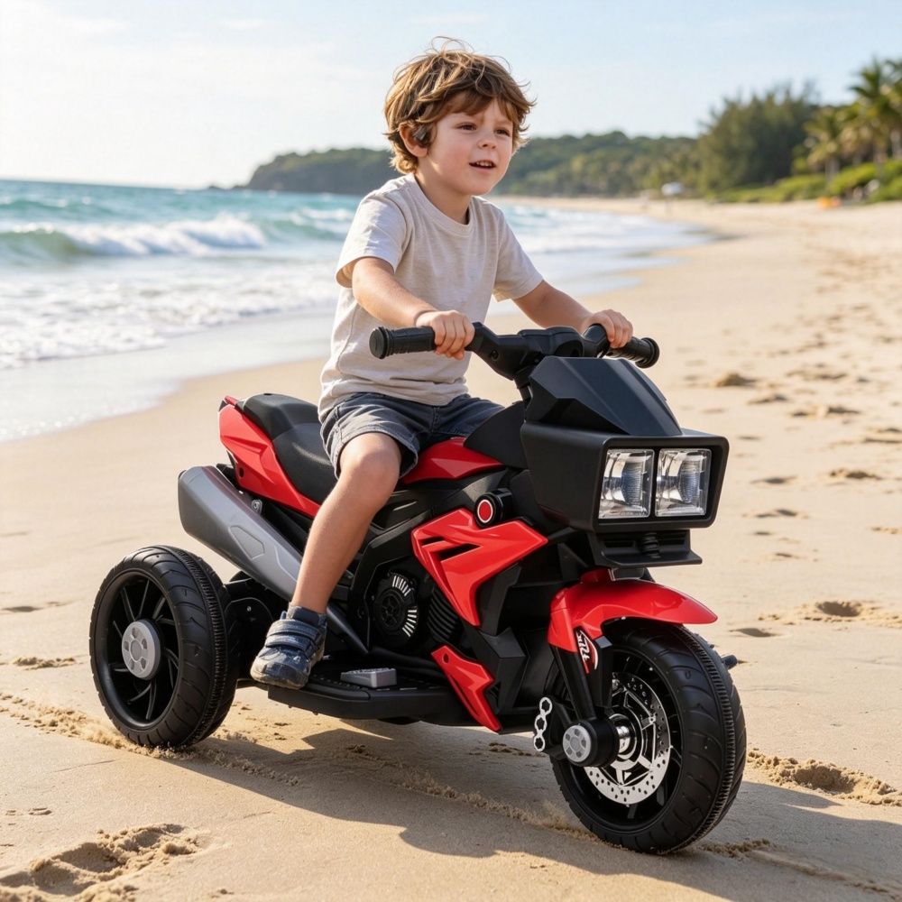Electric Motorcycle for Kids 33.75 Inches
