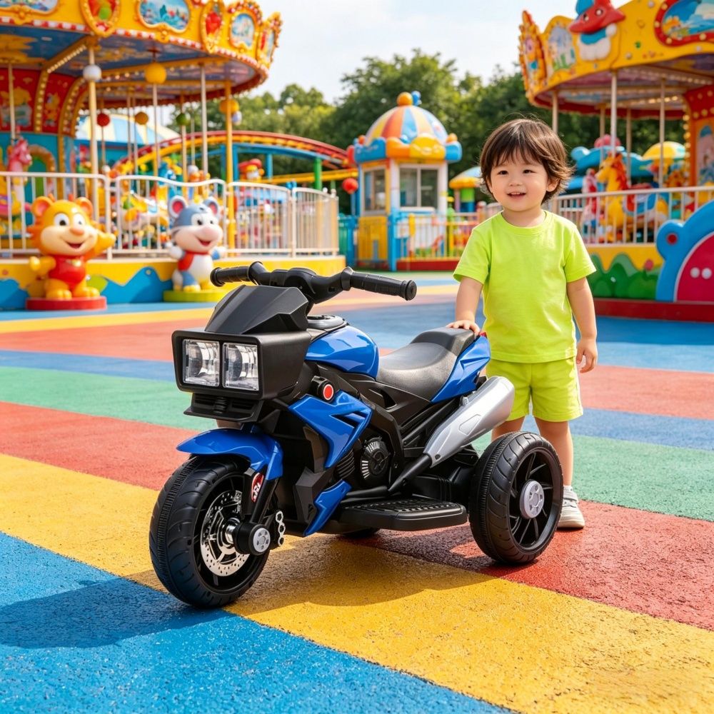 Electric Motorcycle for Kids 33.75 Inches