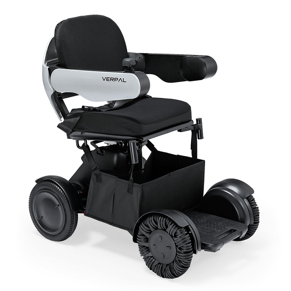Electric Wheelchairs for Adults,20 Miles Long Travel Range with 2 Lithium Batteries All Terrain Power Wheelchair, Compact Motorized Wheelchair,Airline Approved