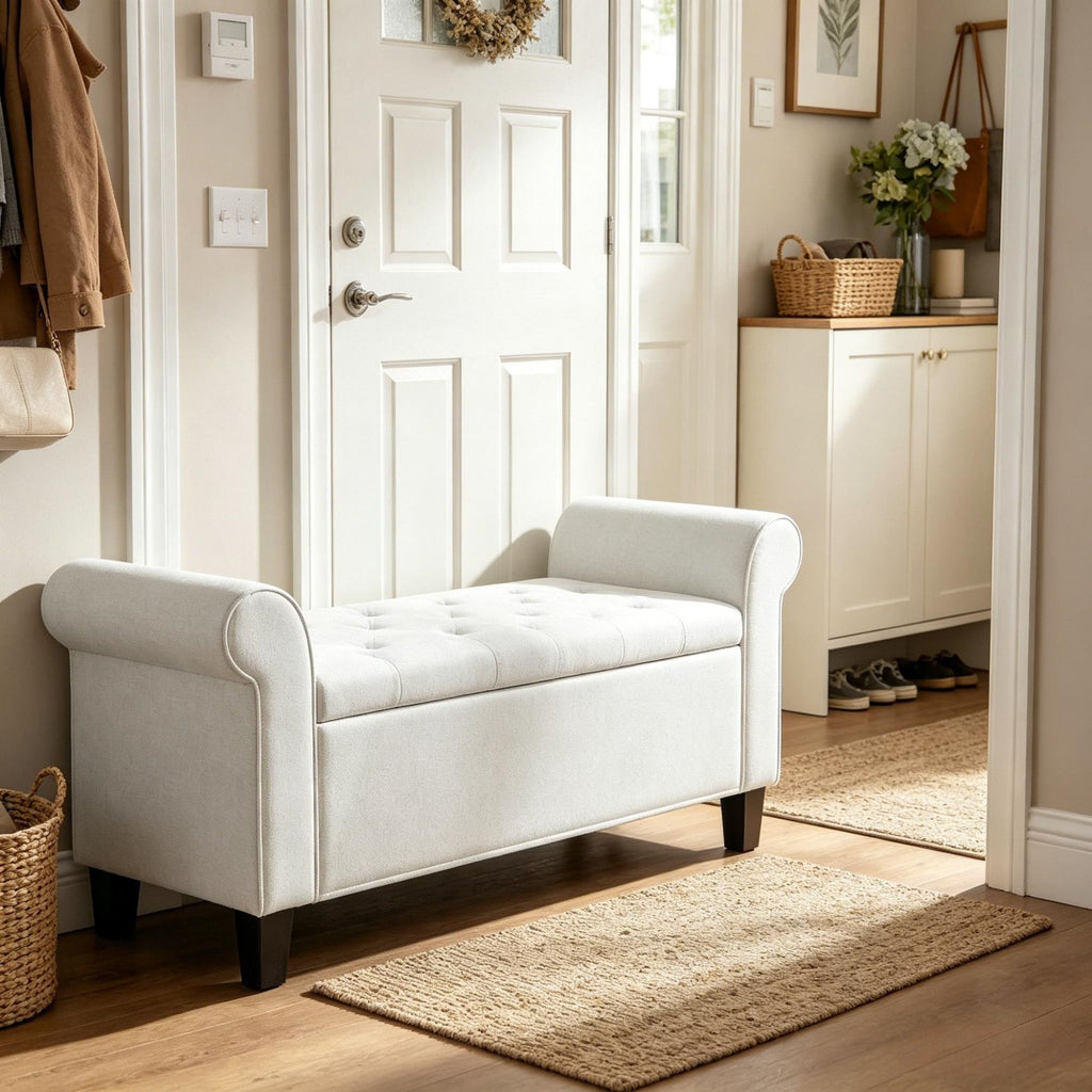 Elegant Bench 46.7 Inches for Bedroom