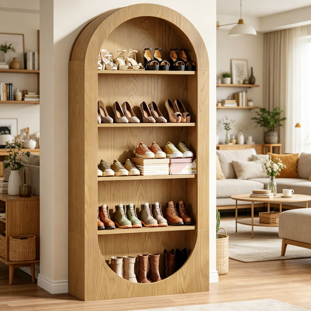 Elegant Shoe Cabinet with Freestanding for Hallway