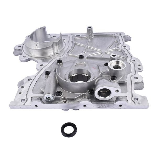 Engine Timing Chain Cover w/ Oil Pump for Trailblazer GMC Envoy Isuzu Ascender 12628565; 12601932