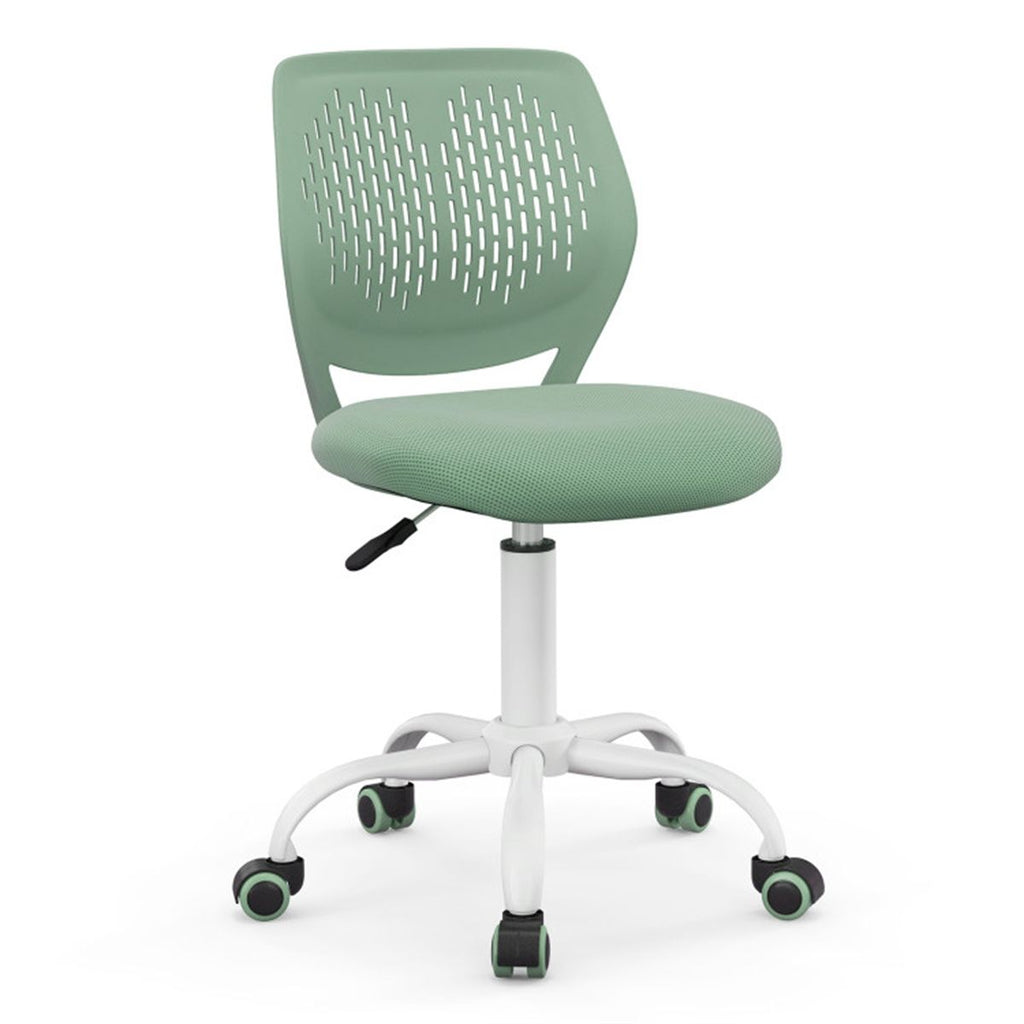 Ergonomic Kids Desk Chair, 16.5'-21' Adjustable Height Mesh Study Chair Green