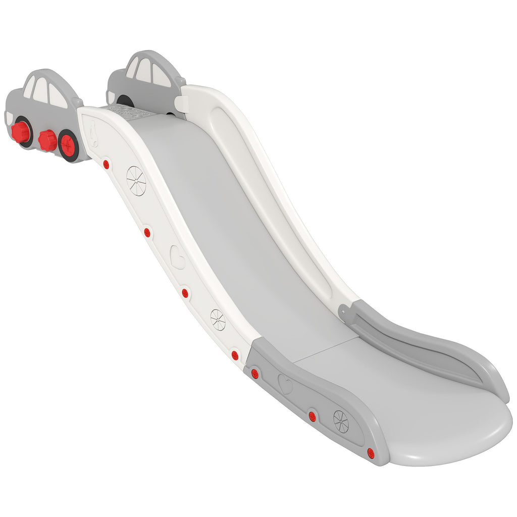Extra Length Toddler Slide for Bed, Sofa, Easy to Assemble, Gray