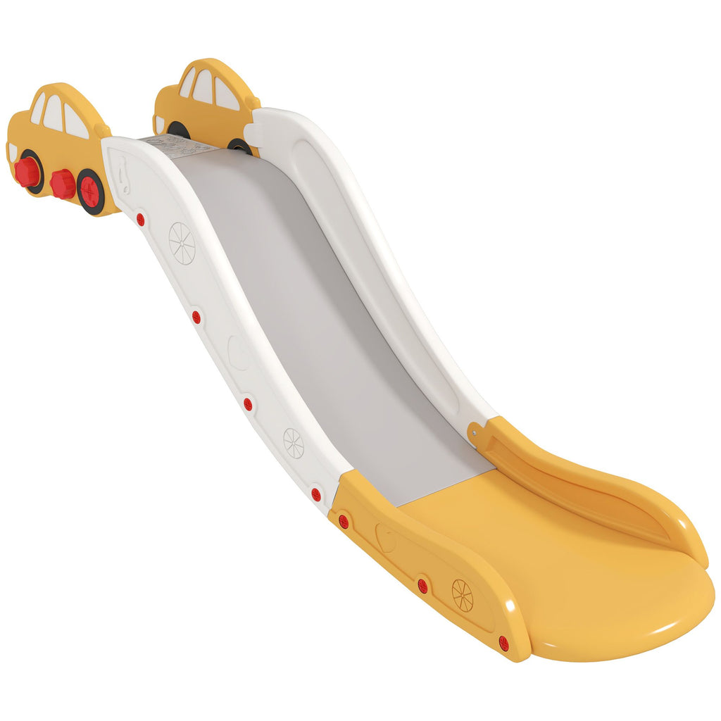 Extra Length Toddler Slide for Bed, Sofa, Easy to Assemble, Yellow