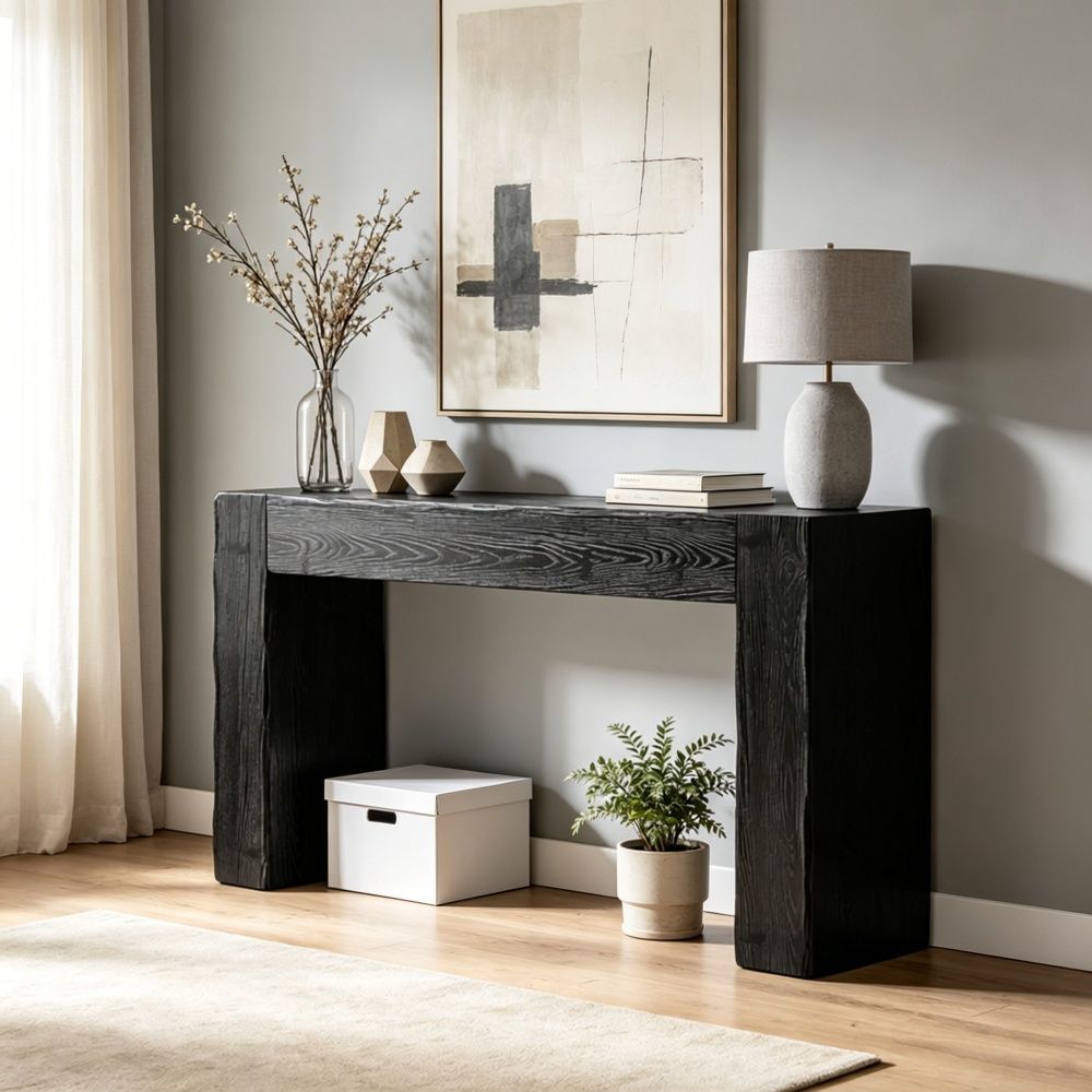 Farmhouse Long Console Table for Outdoor