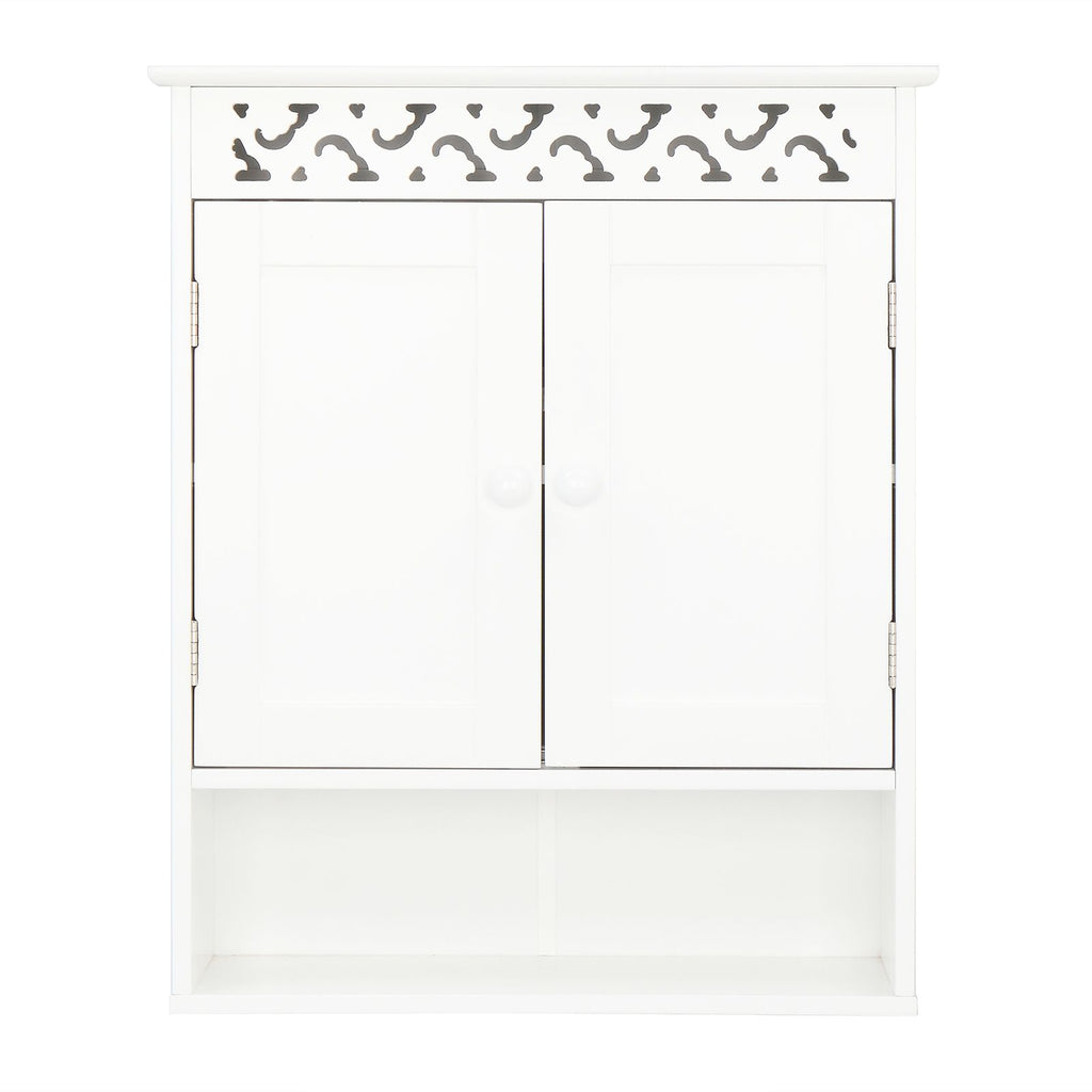 FCH Carved Double Door Wall Cabinet
