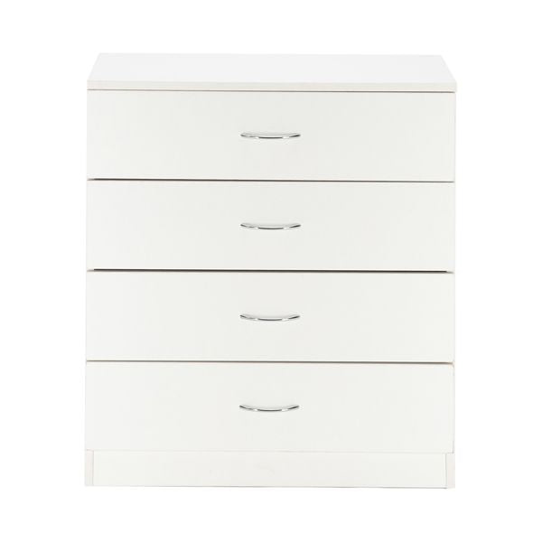 FCH Modern Simple 4-Drawer Dresser White