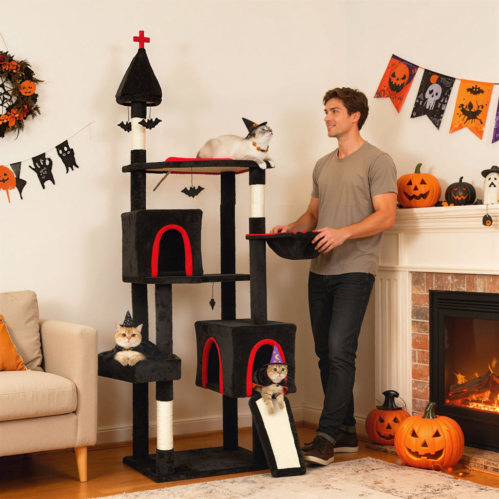 Flower Cat Tree(No shipments on weekends)