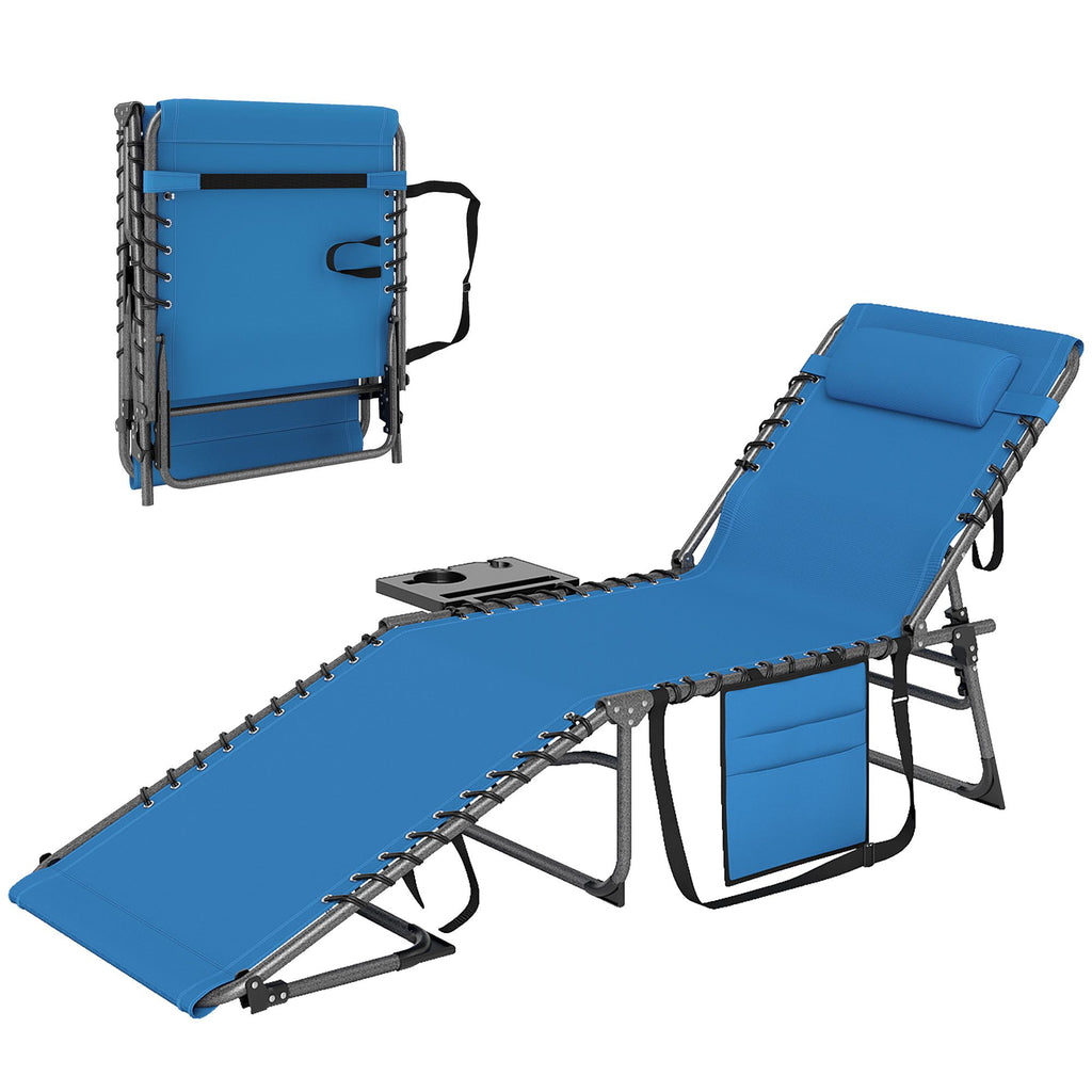 Folding Chaise Lounge Pool Chairs