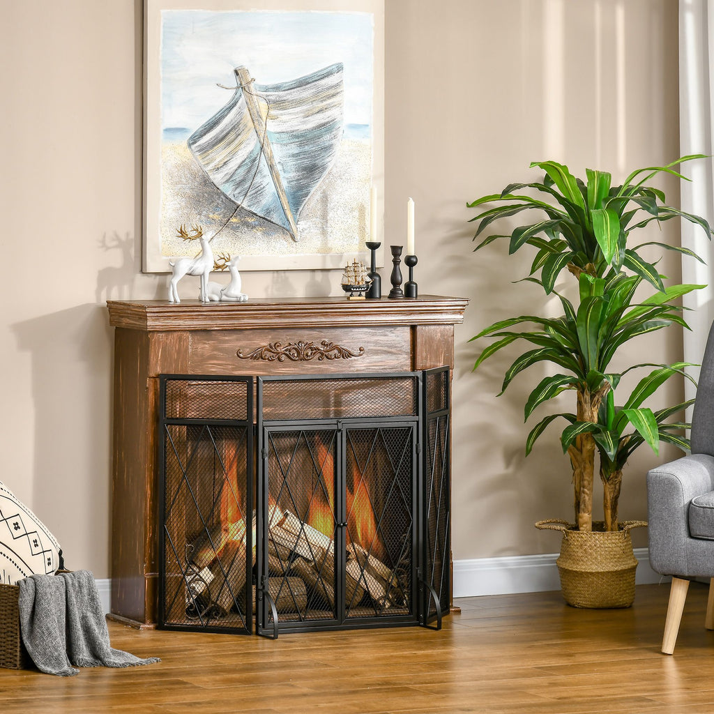 Folding Fireplace Screen(No shipments on weekends)