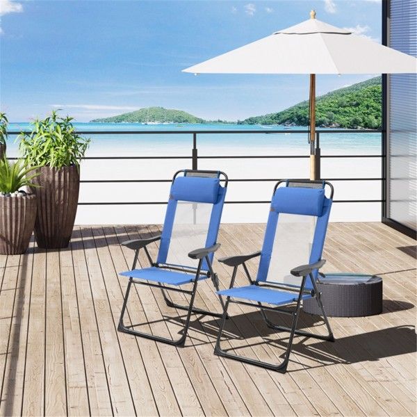 Folding Lounge Chairs / beach chair ( Amazon Shipping)(Prohibited by WalMart)