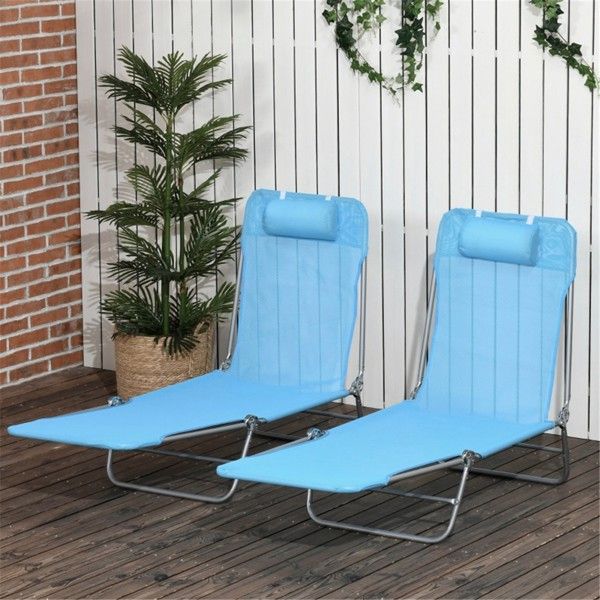 Folding Lounge Chairs / beach chair ( Amazon Shipping)(Prohibited by WalMart)
