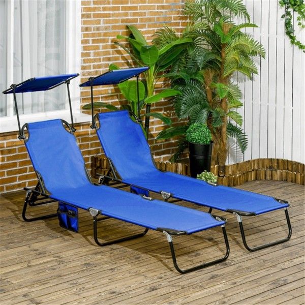 Folding Lounge Chairs / beach chair ( Amazon Shipping)(Prohibited by WalMart)