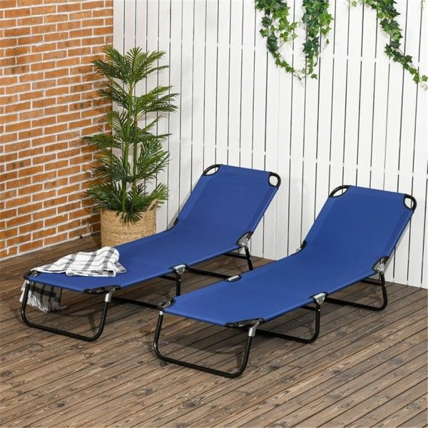 Folding Lounge Chairs / beach chair ( Amazon Shipping)(Prohibited by WalMart)