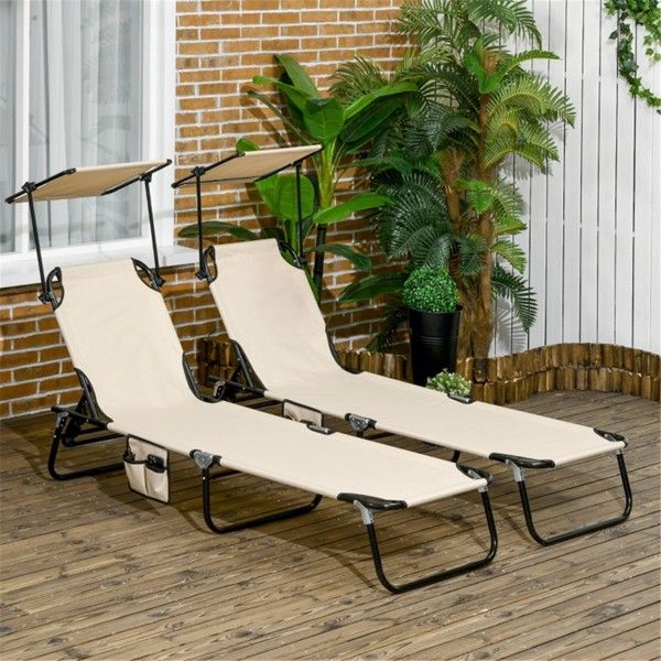 Folding Lounge Chairs / beach chair ( Amazon Shipping)(Prohibited by WalMart)