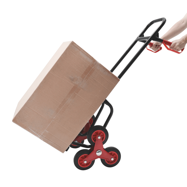 Folding Stair Climbing Dolly, 330 Lb Capacity Manual Truck Heavy-Duty Stair Climbing Hand Truck Trolley with Telescoping Handle and 6 Wheels Item Code: W206P294897 First Arrival Date: 2025-05-09 Retu