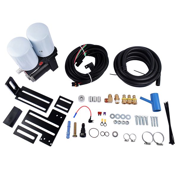 For 2011-2014 GM Chevy 6.6L 6599CC 403Cu. In. V8 Diesel OHV Fuel Lift Pump System TSC11165G HARDWARE & FUEL LINES INCLUDED For applications 600HP-900HP