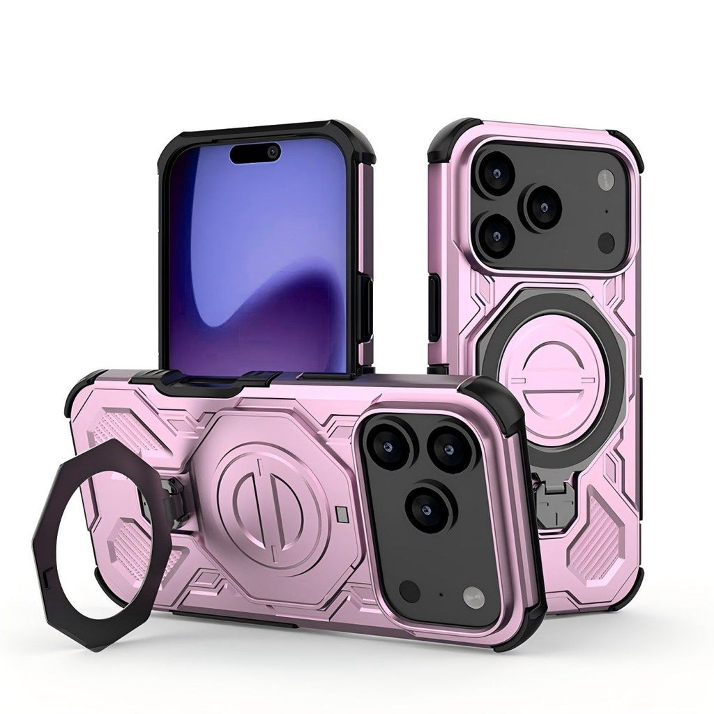 For I Phone 17 Pro Phone Case Cover Shockproof Kickstand Rugged Magnetic
